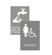 Restroom ADA Signs & Hand Dryers Restroom ADA Signs & Hand Dryers