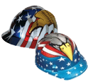 Flag Hard Hats Flag Hard Hats