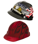 Full Graphic Hard Hats