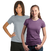 Ladies Crewneck T-Shirts Ladies Crewneck T-Shirts