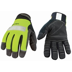 Youngstown Safety Lime Gloves - Lined with Kevlar 08-3083-10