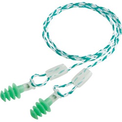 Clarity 21 NRR Multiple-Use Earplugs - Small/Corded- Box of 10 Pairs 1005328