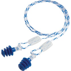 Clarity 21 NRR Multiple-Use Earplugs - Regular/Corded - Sold Individually 1005329