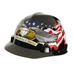 MSA V-Gard Hard Hat- American Eagle 10079479MSA