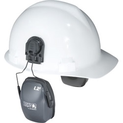 Leightning Noise Blocking Earmuffs - L2H, Cap-Mounted, 25 NRR 1011992