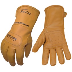 Youngstown FR Waterproof Leather Gloves - Lined with Kevlar 11-3285-60