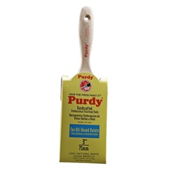 Purdy White Sprig White China Bristle 3 in. Trim Brush 140380430