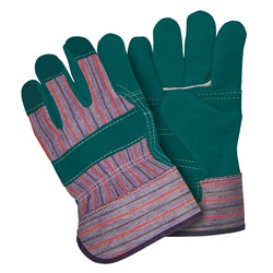 MCR Safety Triple Leather Palm - Green 1455G