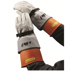 PIP Novax Leather Protectors (Cover Gloves) for Electrical Insulating Gloves - 12 Inch 148-5000