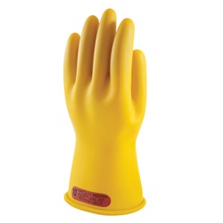 PIP Novax Rubber Insulating Gloves - 11 Inches - Class 0 - Yellow 170-0-11