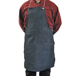 Reusable Bib Style One Pocket Denim Apron 28 in. X 38 in. 200-011