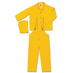 MCR Safety Classic Yellow 3 Piece Rain Suit 2003