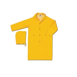 MCR Safety Yellow 49 inch Rain Coat 200C