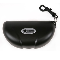 Crews Blue Hard Shell Crush Proof Eyeglass Case 207