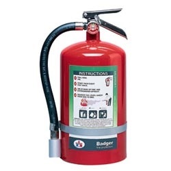 Badger 11 lb Halotron I Fire Extinguisher 23082B