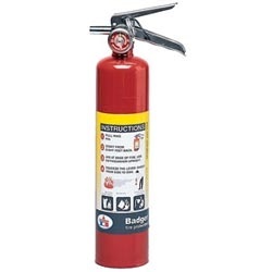 Badger 2.5 lb ABC Extra Fire Extinguisher w/ Vehicle Bracket 23384B