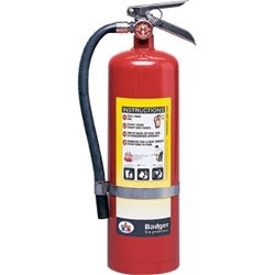 Badger Fire 10 lb ABC Fire Extinguisher Extra w/ Wall Hook 23396B