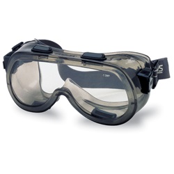 Crews Verdict Safety Goggles - Smoke Frame - Clear Lens 2400