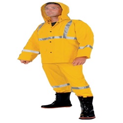 MCR Safety Yellow 3-Piece Suit 2403R