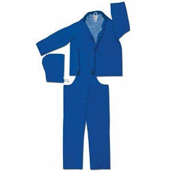 MCR Safety 3 Piece Blue Rain Suit 2433