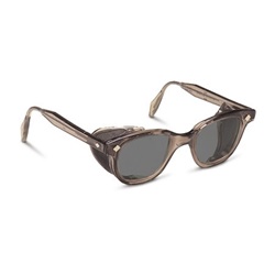 Bouton 5900 Traditonal Safety Glasses - Smoke Frame - Gray Anti-fog Lens 249-5907-401