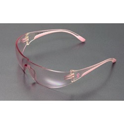 Eva Womens Safety Glasses Pink Temples and Light Pink Hard Coat Lens 250-10-0904