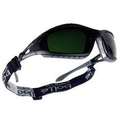 Tracker Eyewear with Welding Shade 5 Tinted Anti-Scratch Polycarbonate Lens 253-TR-40089