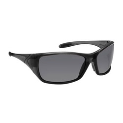 Bolle Voodoo Safety Glasses - Black Frame - Smoke Anti-Fog Lens BOLLE-253-VD-40152
