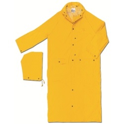 MCR Safety Classic Plus Rider Rain Coat - Yellow 260C