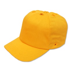 JSP ABG100 Top Cap High Profile Baseball Bump Cap - Yellow 282-ABG100-20