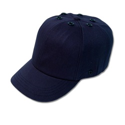 JSP Top Cap Bump Cap, High Profile Baseball Style, Adjustable Back...One Size Fits All-Color: Navy 282-ABG100-21