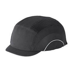 JSP ABM130 HardCap A1+ Baseball Bump Cap - Micro Brim - Black 282-ABM130-11