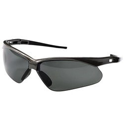 Nemesis Polarized Safety Glasses - Gunmetal Frame - Smoke Lens 28635KC2