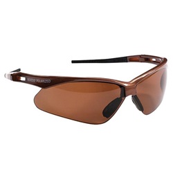 Nemesis Safety Glasses - Brown Frame - Brown Lens 28637KC2