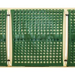 Tenax Limit Modular Barrier Systems - 48 in X 48 in - Green - White Frame 2A120062