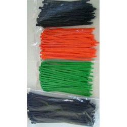 Tenax 7 Inch Nylon CO System Fence Ties - Green 30012006