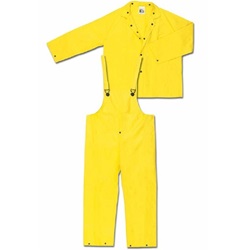 MCR Safety 3 Piece Yellow Rain Suit 3003
