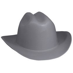 Jackson Safety Western Outlaw Cowboy Style Hard Hat - Gray 3010945