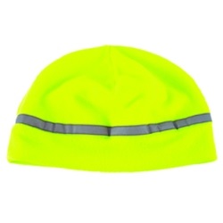 ANSI Reflective Fleece Cap - Lime 3014361JS