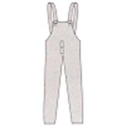 MCR Safety Fire Retardant Bib Overall, Reinforced 310BP