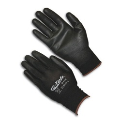 33-B125 G-Tek® ONX, Urethane Coated Palm and Fingers, Black Urethane 33-B125