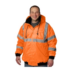 PIP Class 3 Bomber Jacket - Waterproof - Orange 333-1762-OR