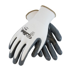 PIP 34-225 G-Tek NPG Seamless Knit Nylon Gloves with Nitrile Coated Palm & Fingers PIP-34-225