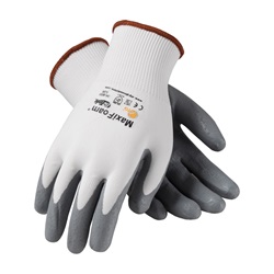 PIP 34-800 MaxiFoam Premium Seamless Knit Nylon Gloves with Nitrile Coated Palm & Fingers PIP-34-800