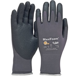 G-Tek Maxifoam Seamless Knit, Premium Graphite Foam Nitrile Coated Palm, Grey 34-900