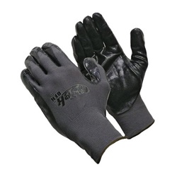 G-Tek VP, Solid Nitrile on White Nylon, Coated Palm and Fingers 34-C232