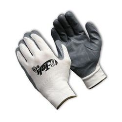 G-Tek VP, Solid Nitrile on White Nylon, Coated Palm and Fingers 34-C234