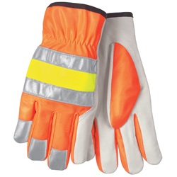 Memphis Gloves Grain Goat Hi-Vis Driver 36111