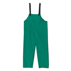 MCR Safety Dominator .42mm PVC-Nylon-PVC Bib Overall NO Fly - Green 388B