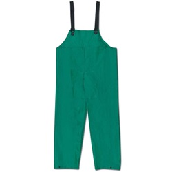MCR Safety Dominator .42mm PVC/Nylon/PVC Bib Overall - Green 398BF